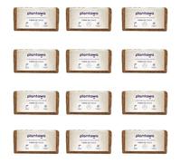 PLANTAWA Fibre de Coco 120 L, 10 l x 12 Blocs de substrat de Noix de Coco, Fibre de Coco Naturelle, Terre pour Plantes