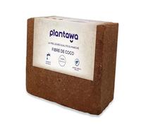 PLANTAWA Fibre de Coco Bloc 5 kg 70 L - Brique Compacte de Substrat de Coco - Terreau pour Plantes, Semis, Terrariums, Pots et Potager Urbain