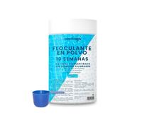 Floculant concentré pour piscine 10 semaines, éliminateur turbidité pour petites piscines et hydromassages. Clarifiant pour eaux transparentes. Produit naturel végétalien sûr pour toute la famille.