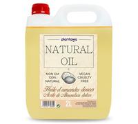 Plantawa huile amande douce 2L | huile d'amande douce 100% pure, soin hydratant intense pour peau, cheveux, bébé, grossesse et massage | Nourrissant et apaisant