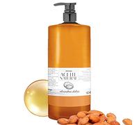 PLANTAWA Huile d'Amande Douce 1000 ML 100% Naturelle, Bio, pour Cheveux, Bebe, Grossesse, Vergeture, Visage, Corps,Massage, 100% Pure