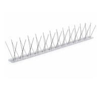 PLANTAWA Pics Anti Pigeons 50 cm Pack 20 - Protection Anti Oiseaux pour Balcon, Toiture, Rebords et Clôtures, Dispositif Dissuasion Pigeons et Oiseaux, Installation Extérieure