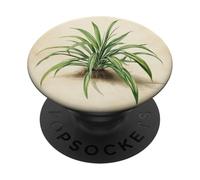 Plante araignée Vintage Illustration Scientifique Plante PopSockets PopGrip Adhésif