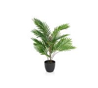 hjh OFFICE Plante Artificielle Areca Hauteur 70 cm Vert Décoration Palmier à Fruits d'or Facile à Entretenir Palmier d'intérieur Artificiel, 871009