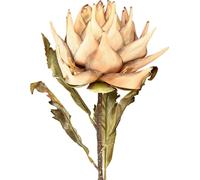 Plante artificielle Artichaut Creme Dry Look Ø15cm 73cm - Décoration pour salon et événements