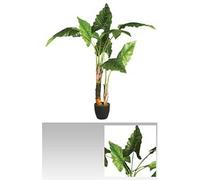 Plante Artificielle Bananier en POLYESTER + FER + POLYETHYLENE + CIM - Dim : H.120 cm --