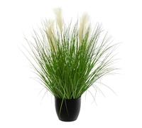 Plante Artificielle Bouquet Herbes dans Un Pot H 90 cm - Atmosphera