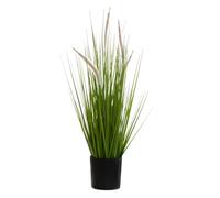 Plante Artificielle Bouquet Herbes Roseau des étangs dans Un Pot H 70 cm - Atmosphera