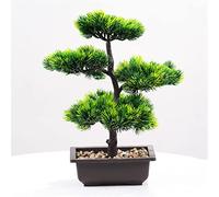 Plante Artificielle décorative, pin Artificiel, pin Phoenix, Plante en Pot, bonsaï réaliste, décoration de Bureau, Cadeau de Festival, décoration d'intérieur, Plantes artificielles, Fourchette E-5