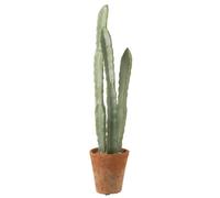 Plante Artificielle en Pot ""Cactus"" 81cm Vert