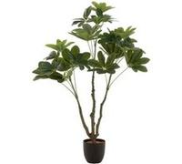 Plante Artificielle en Pot Pachira 110cm Vert