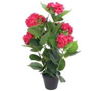 vidaXL Plante artificielle Anthurium 45 cm avec pot, rouge et jaune