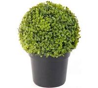 Plante artificielle Pegane Plante artificielle haute gamme Spécial extérieur / Buis boule artificiel - Dim : H.38 x D.27 cm --