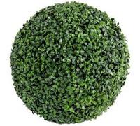 Plante artificielle haute gamme Spécial extérieur / Buis boule artificiel - Dim : H.38 x D.38 cm --