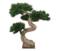 Plante artificielle haute gamme Spécial extérieur - PIN artificiel BONSAI - Dim : 92 x 65 cm