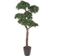 Plante artificielle haute gamme Spécial extérieur / PODOCARPUS BONSAI - Dim : 210 x 100cm -PEGANE- G