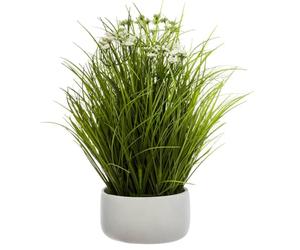 Plante Artificielle Herbes Folles dans Un Pot H 50 cm - Atmosphera