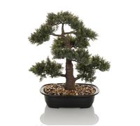 Plante artificielle - hjh OFFICE - BONSAI - Vert - Plastique