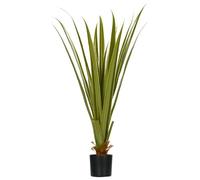Plante artificielle HOMCOM Plastique 15x15x90cm Vert