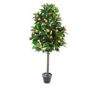 HOME DECO FACTORY - Plante artificielle HD8111 Oranger H120, réaliste, entretien facile