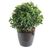 Plante Artificielle / Laurier artificiel Buisson - Dim : 45 x 42 cm -PEGANE-