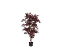 Plante artificielle Mica Decorations Maple Rouge Polyester H150xl80xL80cm
