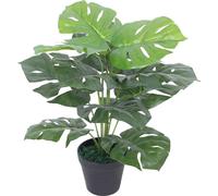 Plante artificielle Monstera avec pot 45 cm vert