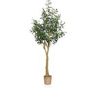 Plante artificielle OLIVE II vert / noir hjh OFFICE Vert