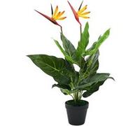 vidaXL Plante artificielle Strelitzia Reginae (Oiseau de Paradis) 66 cm Fleurs artificielles