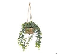 Plante artificielle suspendue ""Patri"" H47cm - Atmosphera createur d'interieur - Multicolore