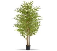 Plante artificielle - TECTAKE - Bambou artificiel BAMBOSA à l'aspect naturel très volumineux entretien facile - Hauteur 180 cm