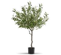 Plante artificielle - TECTAKE - Olivier artificiel OLEAND à l'aspect naturel très volumineux entretien facile - Hauteur 120 cm
