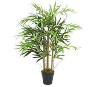 Plante artificielle - vidaXL - Bambou - 500 feuilles - 80 cm - Vert