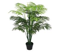 Plante artificielle XL dans pot de fleurs 125 cm - Palmier / large - Plante artificielle décorative