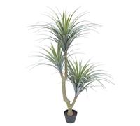 Plante artificielle Yucca 165 cm - Palmier Yucca artificiel avec double couronne de feuilles - Imitation réaliste et sans entretien - Plante d'intérieur de qualité supérieure en pot - Plante