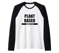 Plante Based Fitness Body Workout Gym Bodybuilding Motivation Manche Raglan