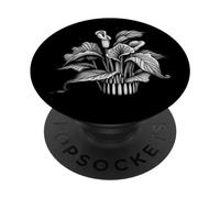 Plante carnivore à calice, plantes carnivores sarrasines PopSockets PopGrip Interchangeable