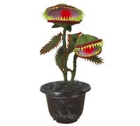P'tit Lit Plante carnivore animée PTIT CLOWN 19104 Sonore et lumineuse Vert
