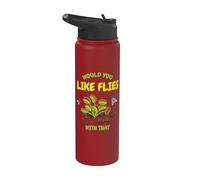 Plante Carnivore Piège À Mouche De Vénus Like Flie Stainless Steel Insulated Water Bottle