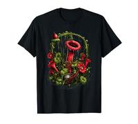 Plante Carnivore Vintage Floral Fleur Sarracenia Botanique T-Shirt