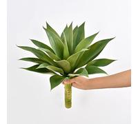 Plante D'agave Artificielle de 45 Cm, Plantes Artificielles, Fausse Plante Succulente D'agave, Fausses Tiges Succulentes, Plantes de Décoration D'intérieur, Grands Faux Buissons Décoratifs,(#2)