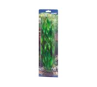 Plante d'aquarium artificielle - HOBBY - 34 cm - Sur roche artificielle - Feuillage vert réaliste - Sans entretien