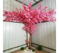 Plante de Simulation, Arbre de Fleur de Cerisier Artificiel, Fausse décoration de Fleurs de Soie Sakura Sakura pour Chambre de Vie de la Chambre de Vie de la Salle de Vie de Bricolage 4x4m / 13x13ft