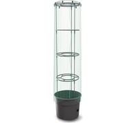 Plante de tomate couvercle et film LDPE bac à plantes 28 L, cultivateur de tomates, pot de tomates, cache-pot, légumes, plante de tomate film de serre film respirant protection des plantes protection