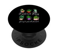 Plante d'ergothérapie poussant à Votre Plein potentiel PopSockets PopGrip Adhésif
