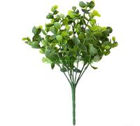 Plante d'eucalyptus à 7 fourchettes pour décoration d'intérieur, décoration de cheminée, table basse, vignettes et photo créateur de contenu (7 grandes fourchettes)