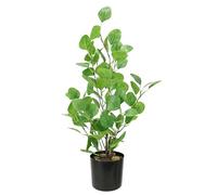 Plante d'eucalyptus artificielle en pot - Eucalyptus - Plante artificielle - Arbre décoratif - Plantes en plastique - Feuilles de dollar d'argent - Décoration de mariage - Buisson - Plante de bureau -