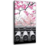 Plante Diamond Painting Adulte, Diamond Painting Plum Bossom, 5D DIY Peinture Diamant Strass Broderie Point de Croix Kit Complet, Activité Manuelle Adulte, Decoration Murale Cadeau 25x50cm 0C-486