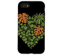 Plante d'intérieur Love Heart Monstera Pothos Araignée Vignes Coque pour iPhone SE (2020) / 7 / 8