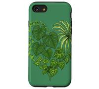 Plante d'intérieur Love Heart Monstera Pothos Araignée Vignes Coque pour iPhone SE (2020) / 7 / 8